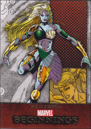 Marvel Beginnings: Series 1 (Base Set) card 98 Namorita