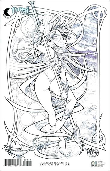 Jirni (2014) issue 1-D Paolo Pantalena 1:30 Sketch Cover