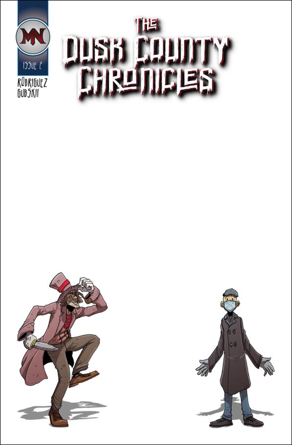 Dusk County Chronicles issue 2-D Sketch Cover