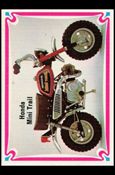 Choppers & Hot Bikes (Base Set) card 5 Honda Mini Trail