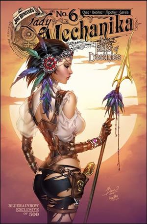 Lady Mechanika: The Tablet of Destinies issue 6-G Dawn McTeigue Bluerainbow Cover 1/500