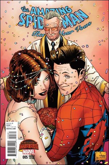 Amazing Spider-Man: Renew Your Vows (2015) issue 5-D Joe Quesada 1:150 Unmasked Cover