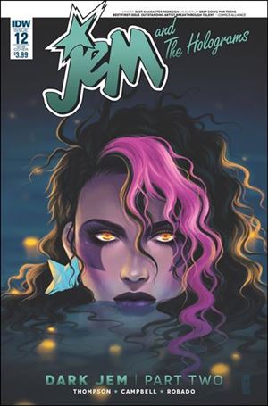 Jem and the Holograms issue 12-B Jen Bartel Subscription Cover