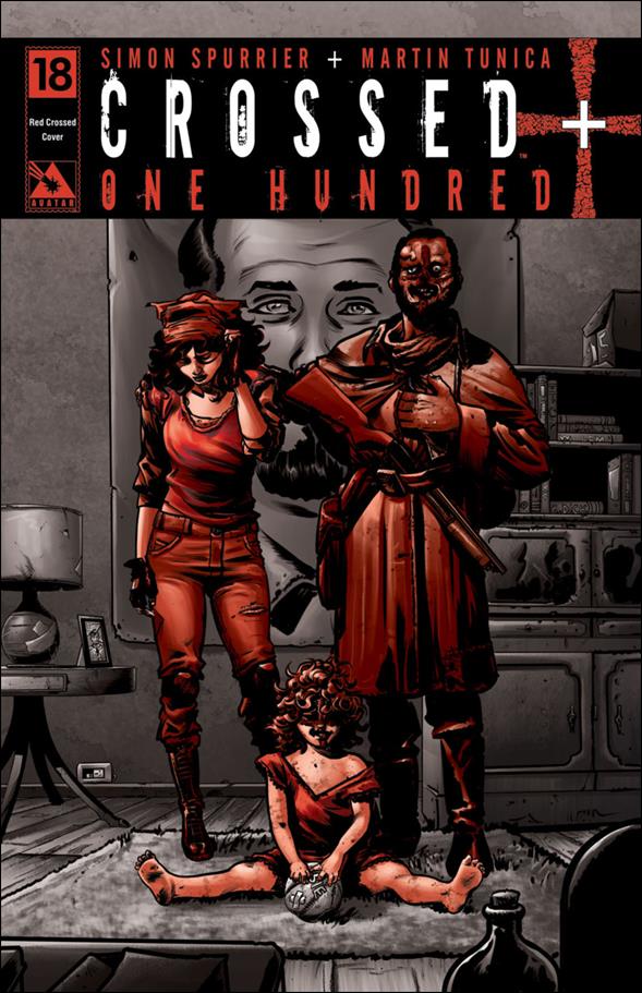 Crossed Plus One Hundred issue 18-G Red Crossed Cover