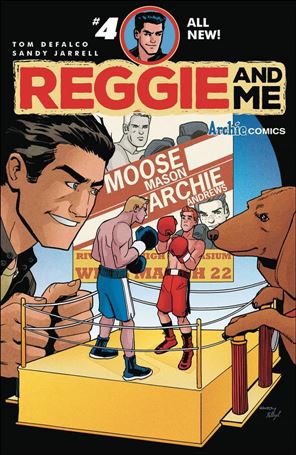 Reggie and Me (2017) issue 4 Sandy Jarrell Cover