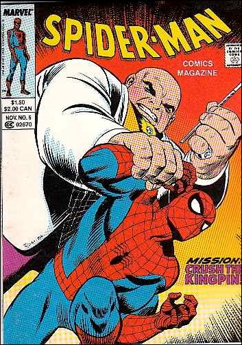 Spider-Man Comics Magazine issue 6 Digest Sized