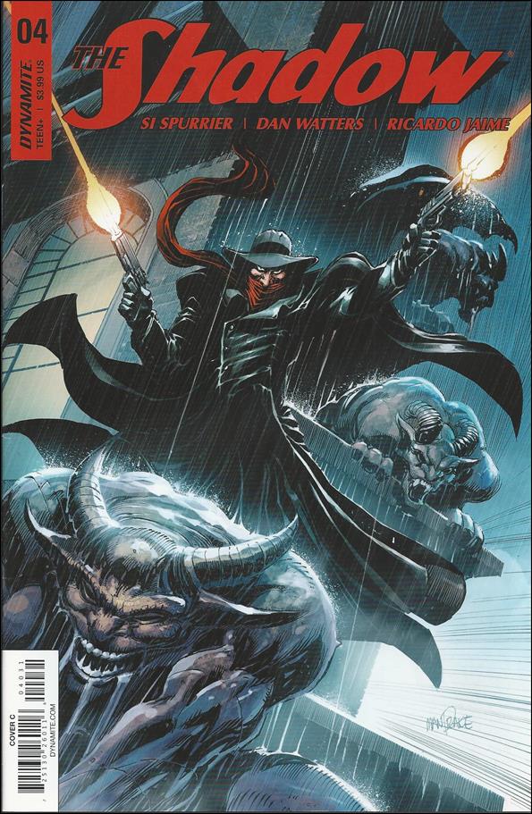 Shadow (2017) issue 4-C Tom Mandrake Cover