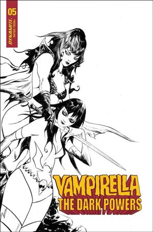 Vampirella: The Dark Powers issue 5-U Jae Lee 1:40 Black & White Cover