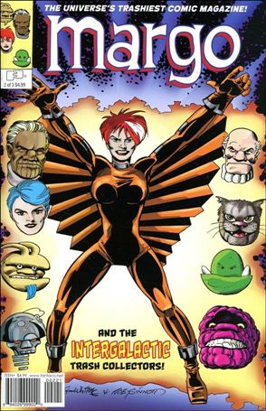 Margo: Intergalactic Trash Collector issue 2-B Joe Sinnott Cover