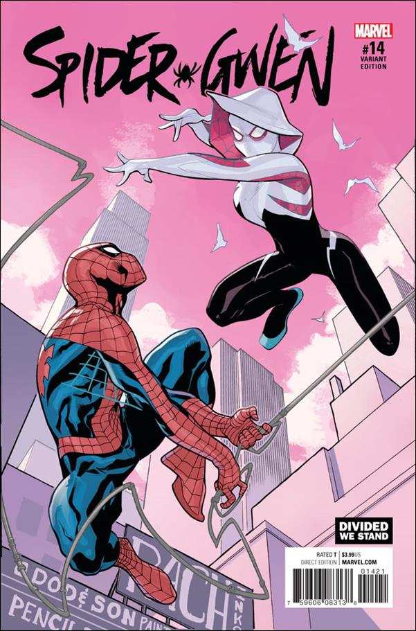 Spider-Gwen (2015/12) issue 14-B Terry Dodson Divided We Stand Cover