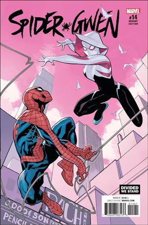 Spider-Gwen (2015/12) issue 14-B Terry Dodson Divided We Stand Cover