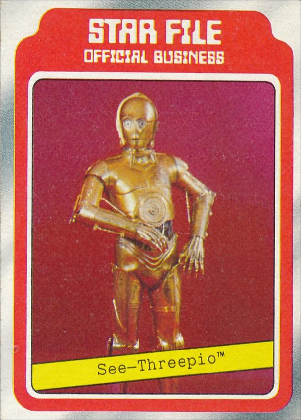 Star Wars: The Empire Strikes Back: Series 1 (Base Set) card 6 See-Threepio