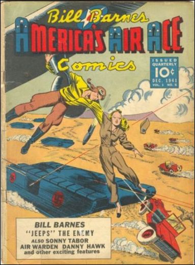 Bill Barnes America's Air Ace Comics issue 5