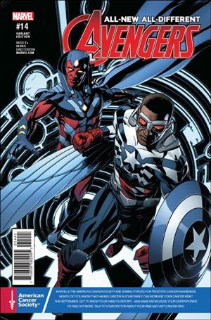 All-New, All-Different Avengers issue 14-B Mike McKone 1:5 Prostate Awareness Cover