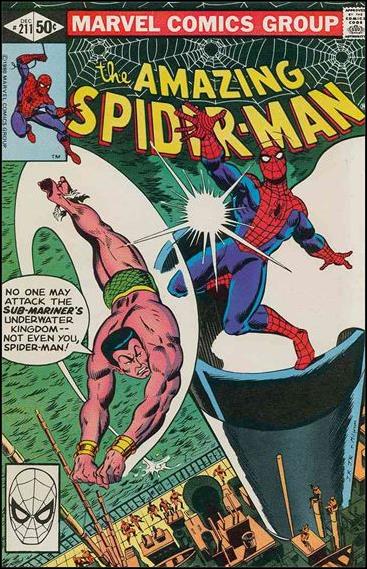 Amazing Spider-Man (1963) issue 211-B Whitman Cover