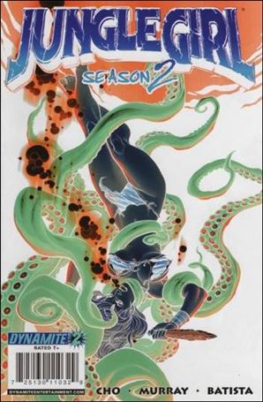 Jungle Girl Season 2 issue 2-C Frank Cho 1:15 Negative Cover