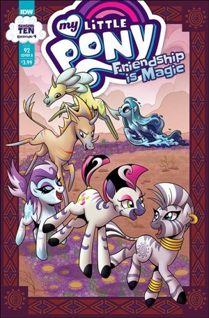 My Little Pony: Friendship is Magic issue 92-B Brenda Hickey Cover