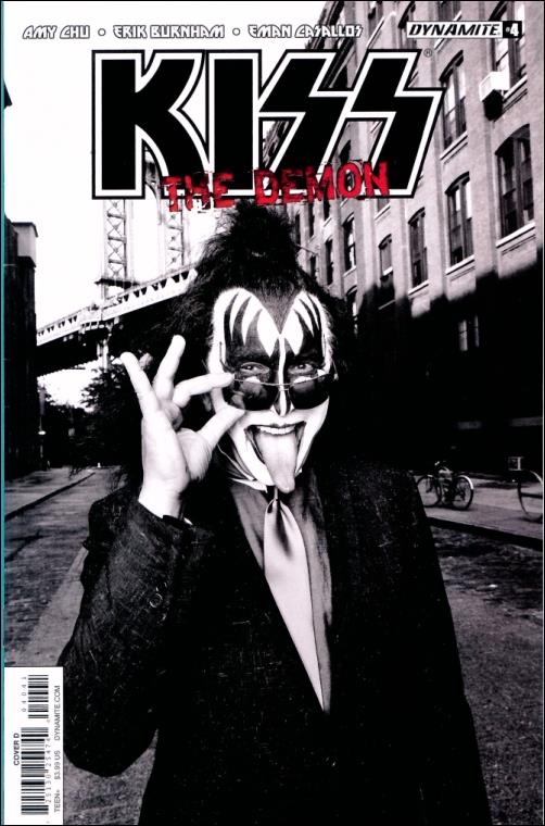KISS: The Demon issue 4-D Photo Cover
