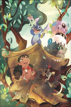 Lilo & Stitch issue 5-H Nicoletta Baldari Virgin 1:15 Cover