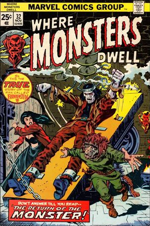 Where Monsters Dwell (1970) issue 32