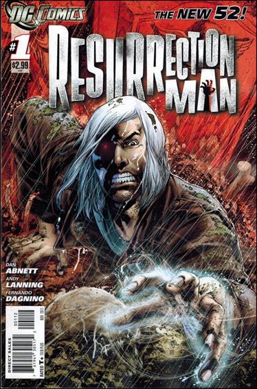 Resurrection Man (2011) issue 1-B Red Cover (2nd Printing)
