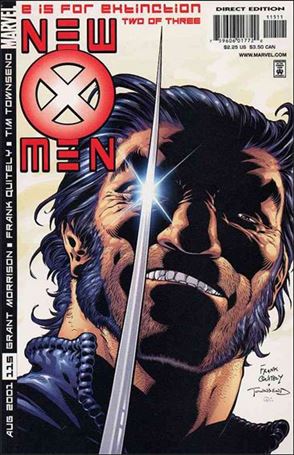 New X-Men (2001) issue 115 Frank Quitely Cover