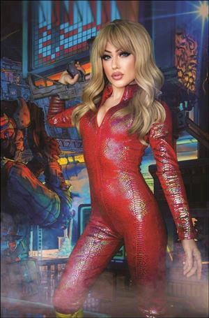 Barbarella (2024) issue 2-H Cosplay Photo Virgin 1:10 Cardstock Cover