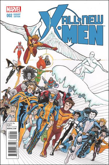 All-New X-Men (2016) issue 2-B Janet Lee 1:25 Cover