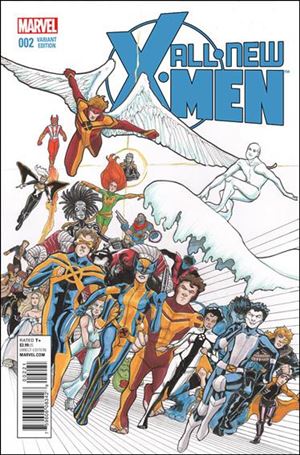 All-New X-Men (2016) issue 2-B Janet Lee 1:25 Cover