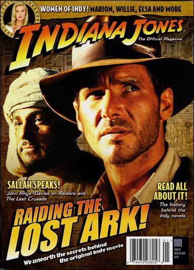 Indiana Jones: The Official Magazine issue 5 "Indiana Jones and Sallah" Standard Cover