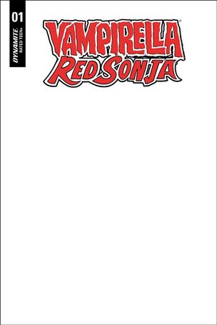 Vampirella / Red Sonja issue 1-N Blank Authentix Cover