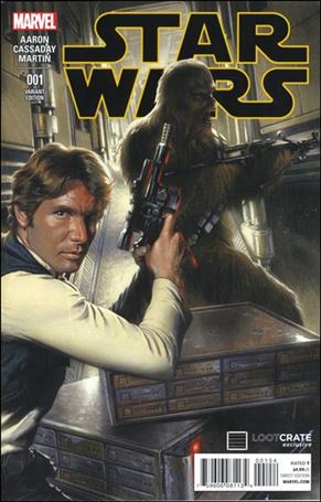 Star Wars (2015) issue 1-YF Unbagged Gabriele Dell'Otto Loot Crate Cover