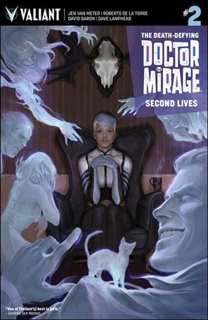 Death-Defying Doctor Mirage: Second Lives issue 2 Jelena Kevic-Djurdjevic Cover