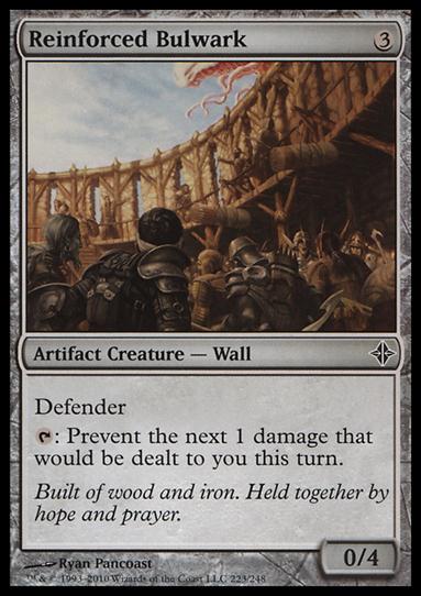 Magic the Gathering: Rise of the Eldrazi (Base Set) card 223 Reinforced Bulwark