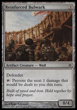 Magic the Gathering: Rise of the Eldrazi (Base Set) card 223 Reinforced Bulwark