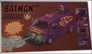 Batman (Movie) Vehicles figure 4 Joker Van