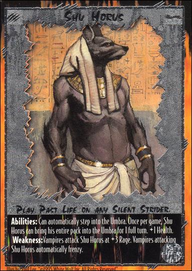 Rage Limited (Past Life Subset) card nn12 Shu Horus 
