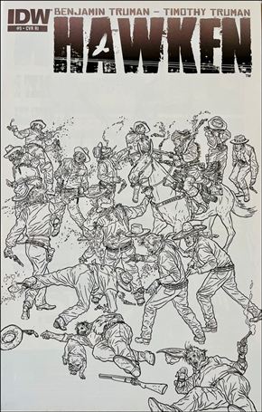 Hawken issue 5-B Geof Darrow 1:10 Cover