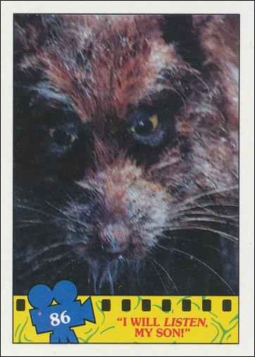 Teenage Mutant Ninja Turtles Movie (Base Set) card 86 "I Will Listen, My Son!"