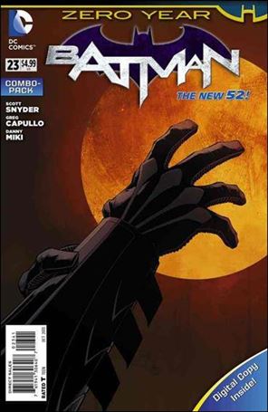 Batman (2011) issue 23-B Polybagged Greg Capullo Cover Combo Pack