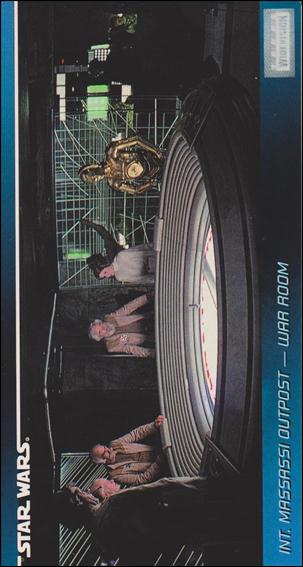 Star Wars Widevision (Base Set) card 91 Int. Massassi Outpost - War Room