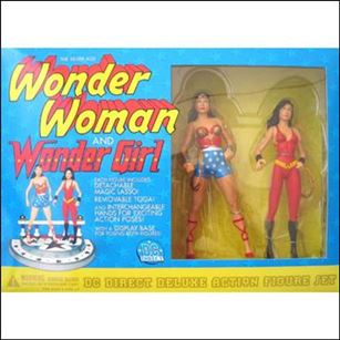 Silver Age Wonder Woman & Wonder Girl Deluxe Action Figure Set  Cover Image 1
