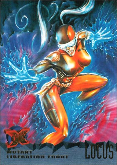 1995 Fleer Ultra X-Men (Base Set) card 82 Locus
