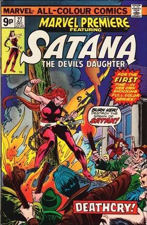 Marvel Premiere issue 27-B UK Price Cover