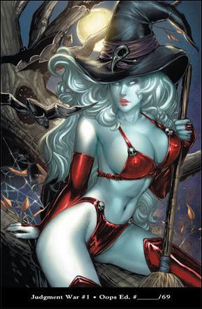 Lady Death: Judgement War issue 1-DP Oops Edition 1/69