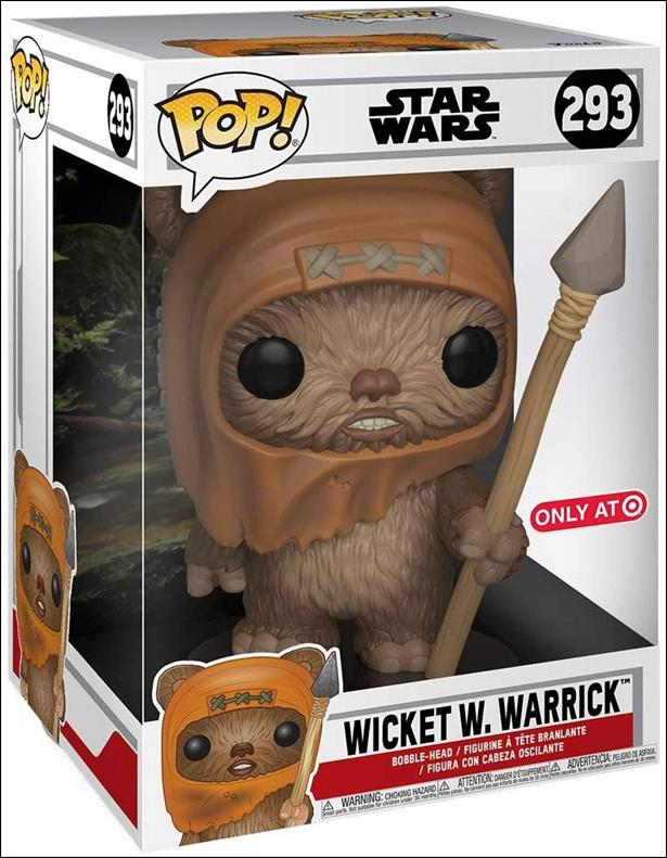 POP! Star Wars figure 293 Wicket W. Warrick (10 Inch) Target Exclusive