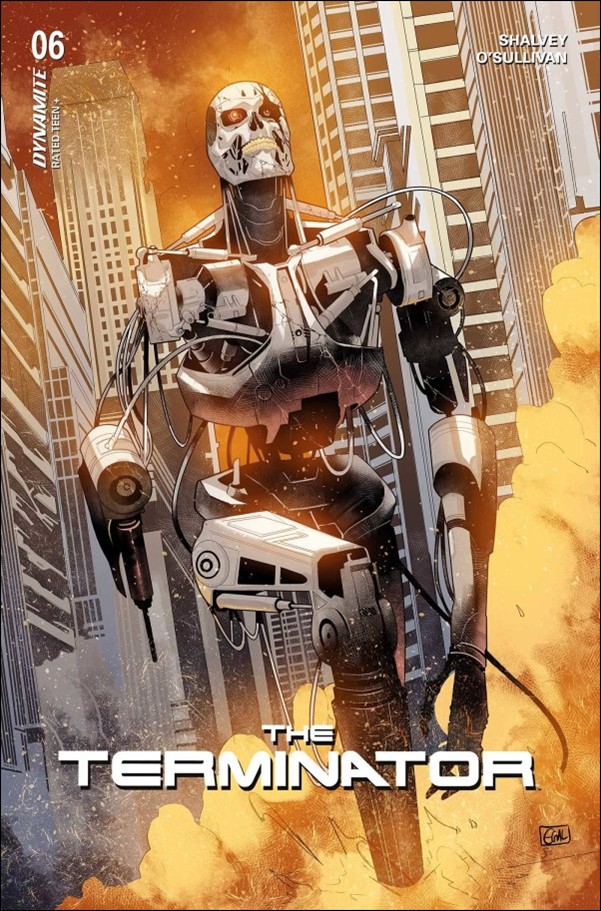 Terminator (2024) issue 6-B Edwin Galmon Cardstock Cover
