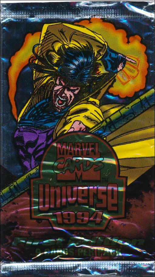 Marvel Universe: Series 5  card 2 Sealed Pack - Gambit