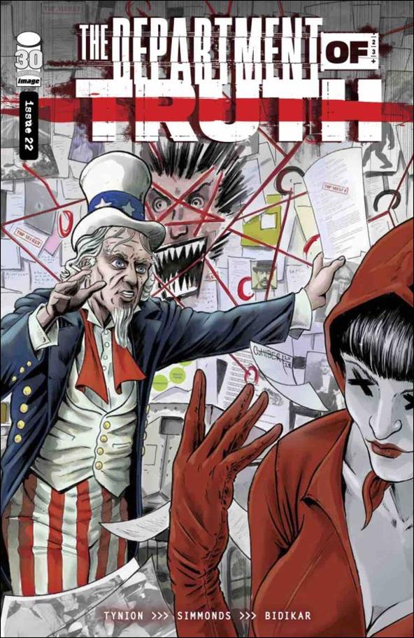 Department of Truth issue 22-B Always Sunny In The USA Cover