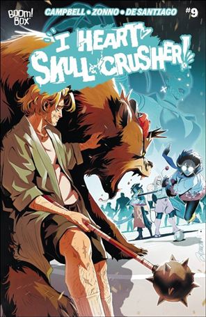 I Heart Skull-Crusher issue 9 Alessio Zonno Cover